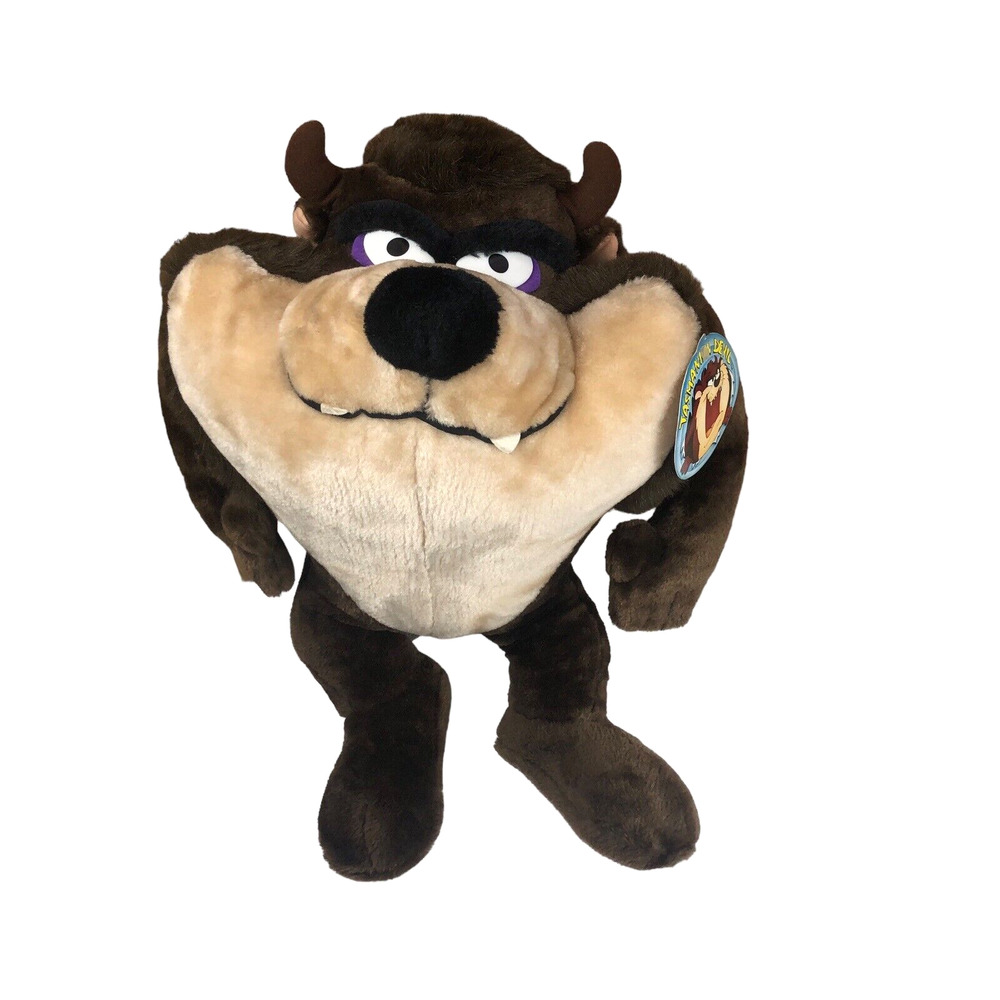 Taz Tasmanian Devil Plush 18 Inch Stuffed Animal Toy 1993 The 24K Company
